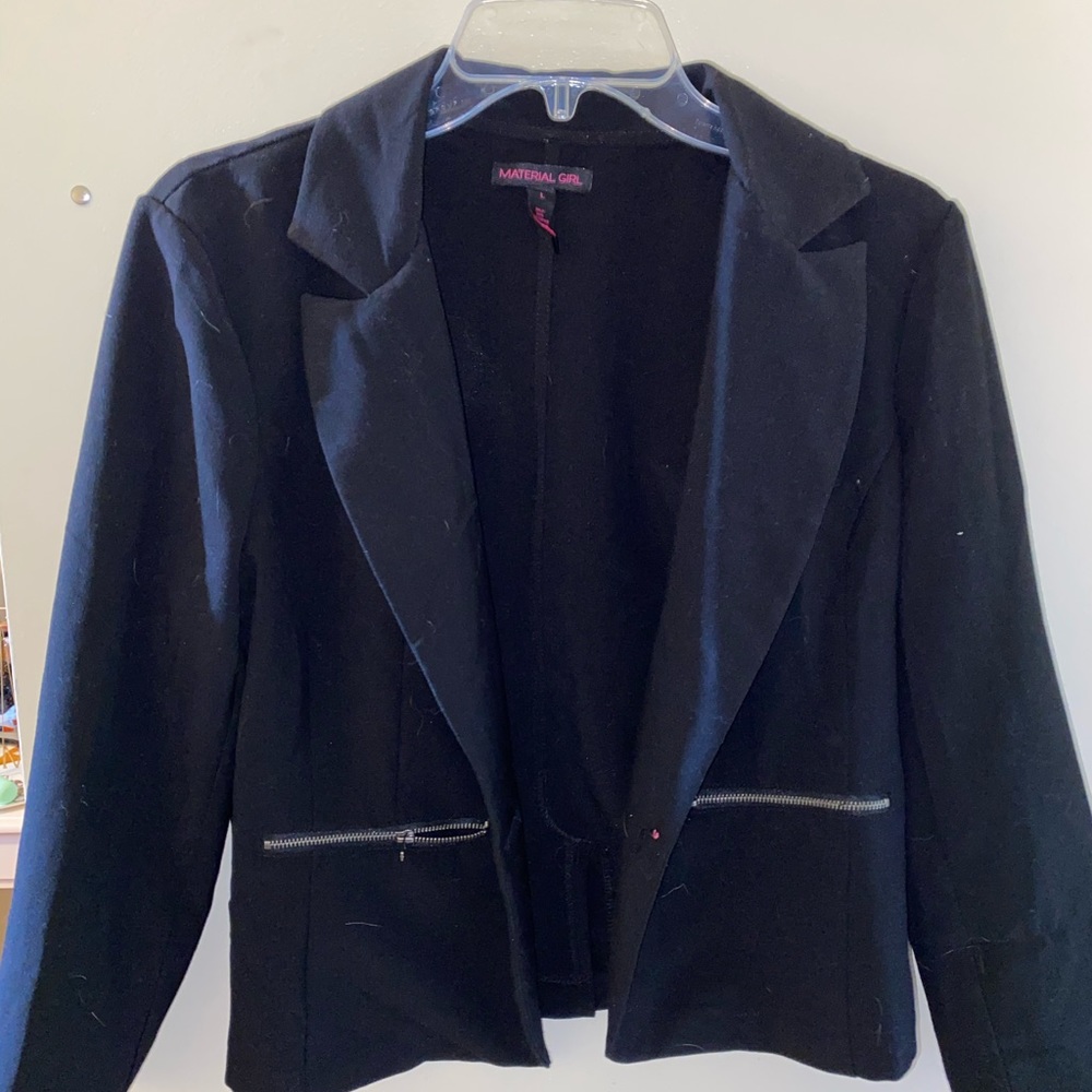 Black and pink blazer